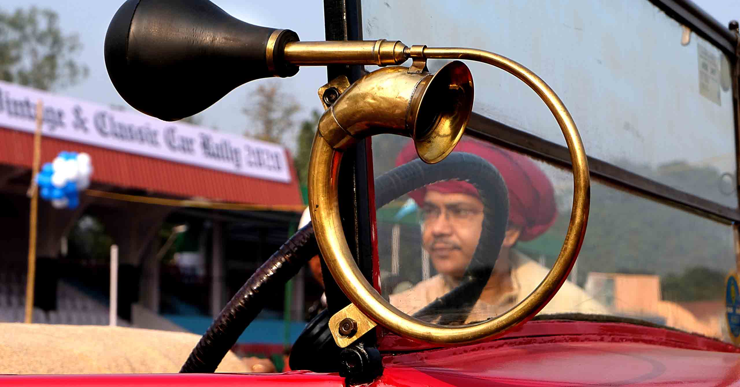 The Vintage car Rally in Kolkata