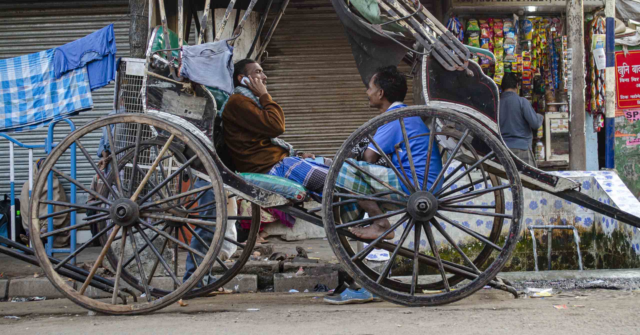 Hand-Pulled Rickshaws: Nostalgic icon of Kolkata’s colonial heritage