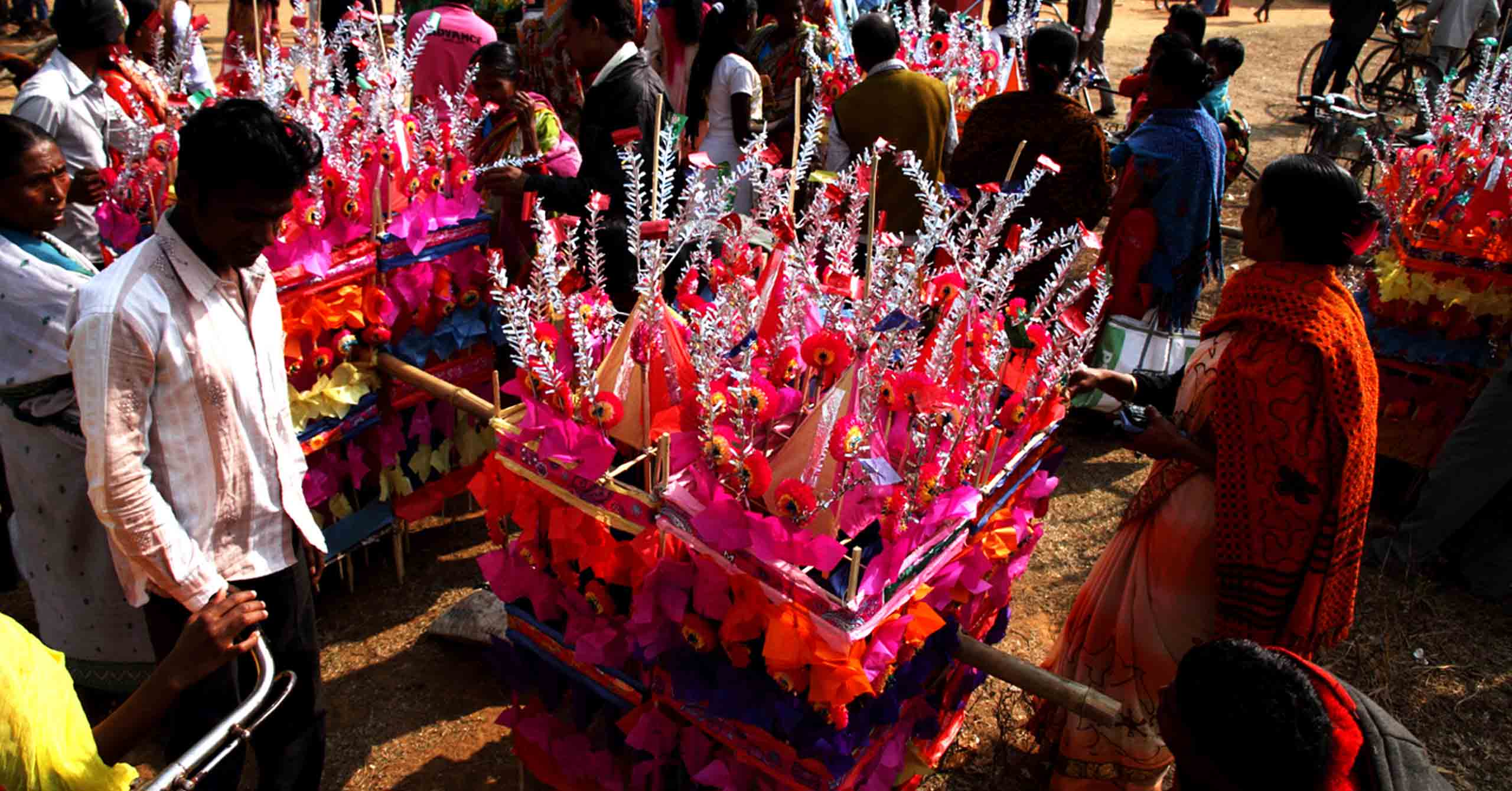 Tusu festival, celebration of harvest season involving the worship of the Goddess Tusu