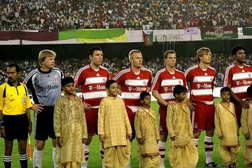 On this day, Oliver Kahn bid farewell to football in Kolkata