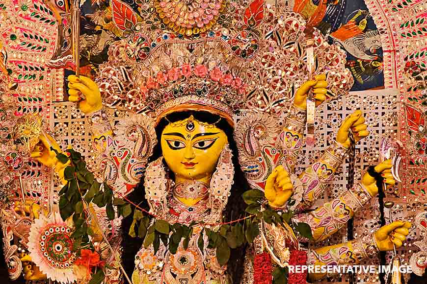 350-year-old Durga Puja of Arambagh that starts with Namaaz path