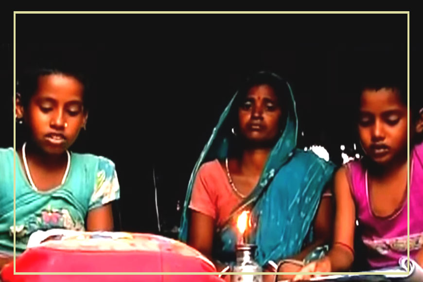 Asima’s Pathshala for Amphan hit school children of Kultali