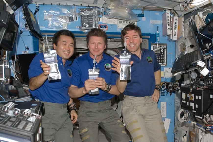 Astronaut’s urine to be recycled as nutrients