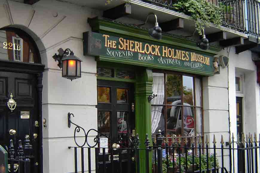 Did Ditipriya Dutta get to see Sherlock Holmes on Baker Street?