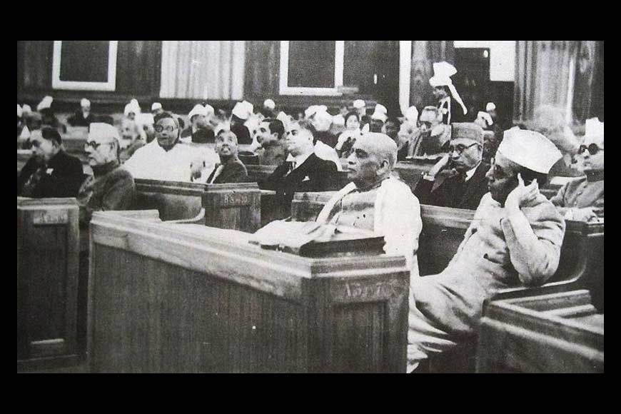 The Bengal contingent at the Constituent Assembly