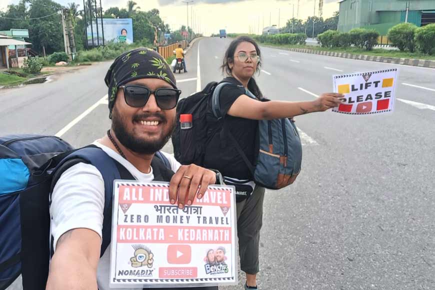 Biker duo Madhuritu and Arunav spreading love for stray animals and birds