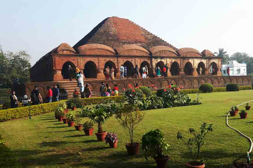 Bishnupur temples show amalgamation of architectures