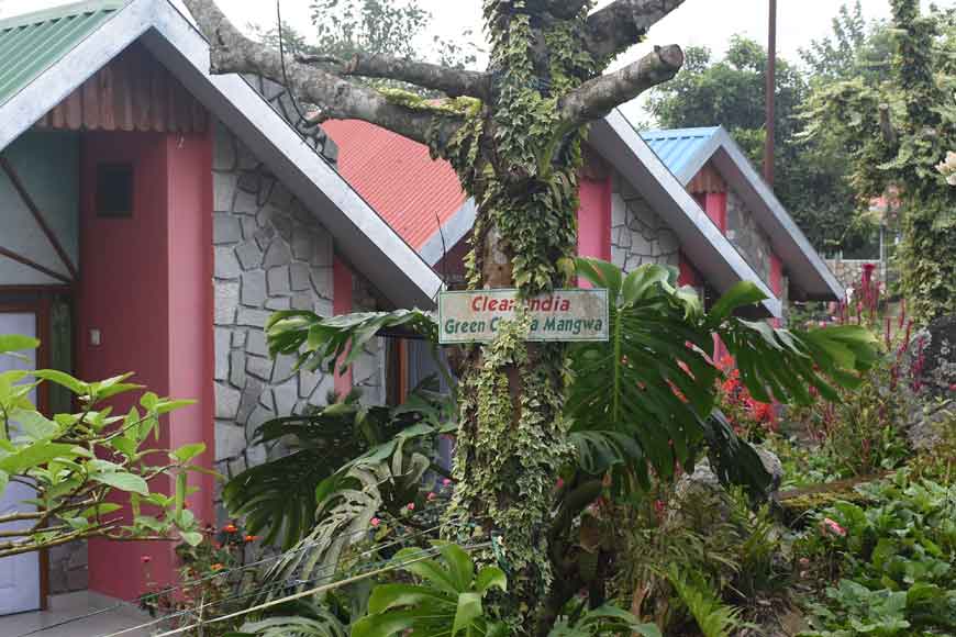 Meditate at the Orange county of Chhota Mangwa