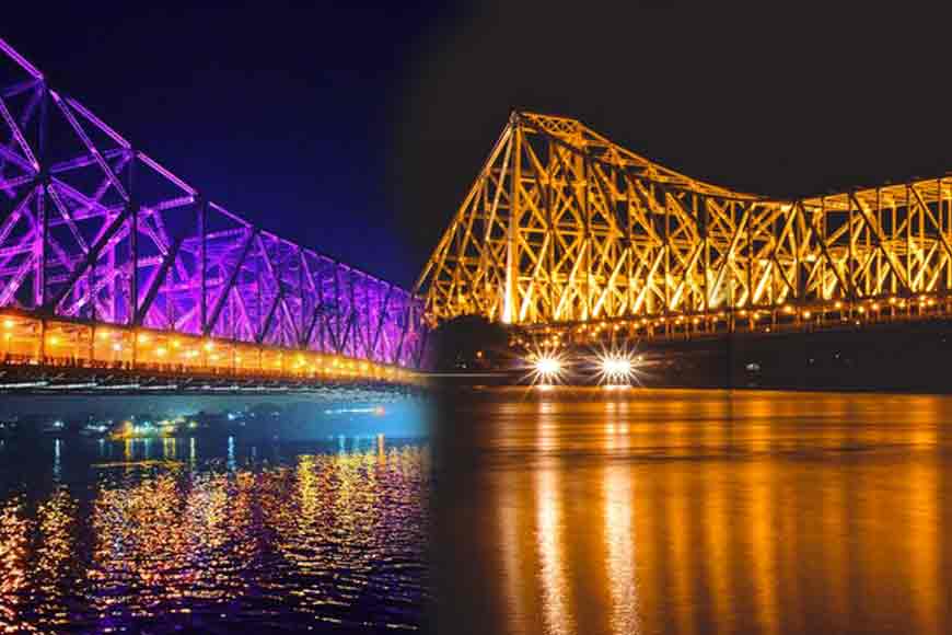 Light-and-sound show on Howrah Bridge!