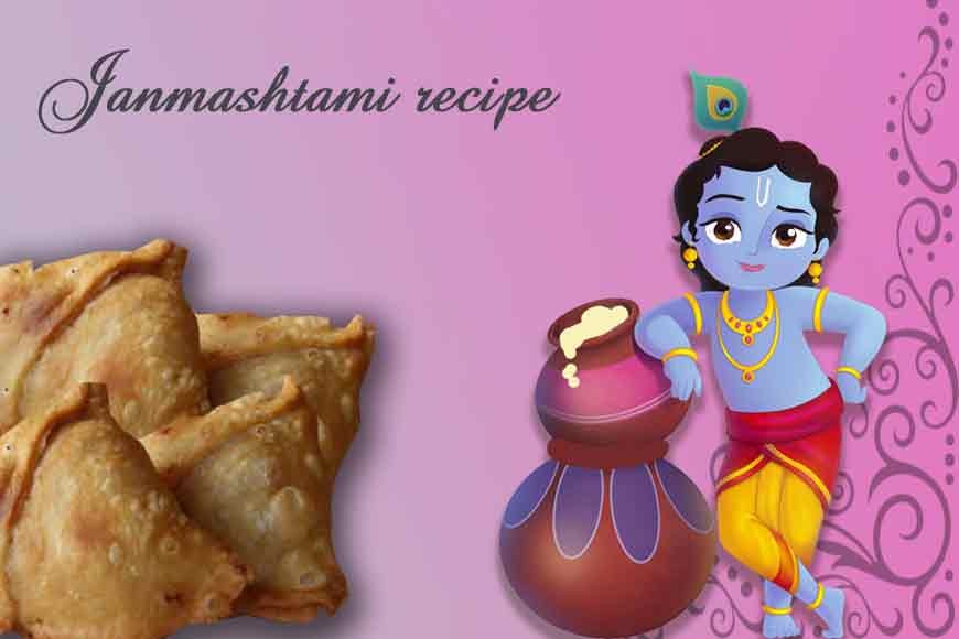 Try out some Makhhan Samosa on Janmashtami