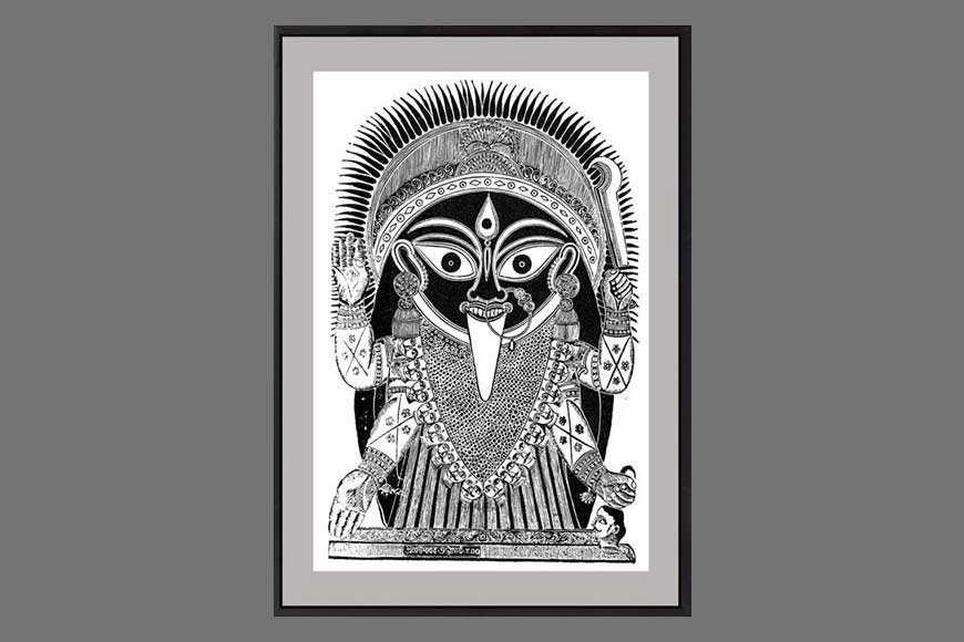 Goddess Kali and the Bengal school of art