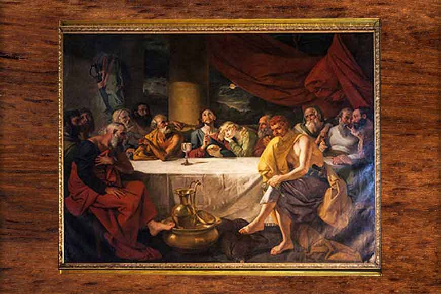 Zoffany’s Last Supper adorns a Kolkata church