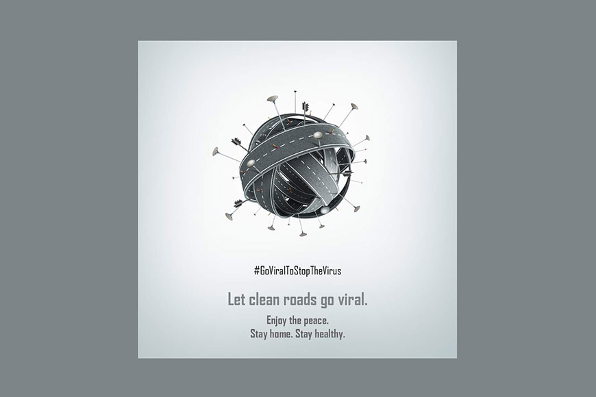 Let clean roads go viral