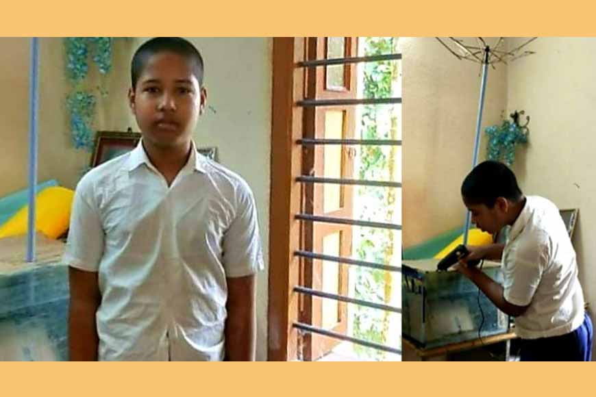 Class VI student of East Midnapore builds a ‘Lightning resistant Umbrella’ to save lives