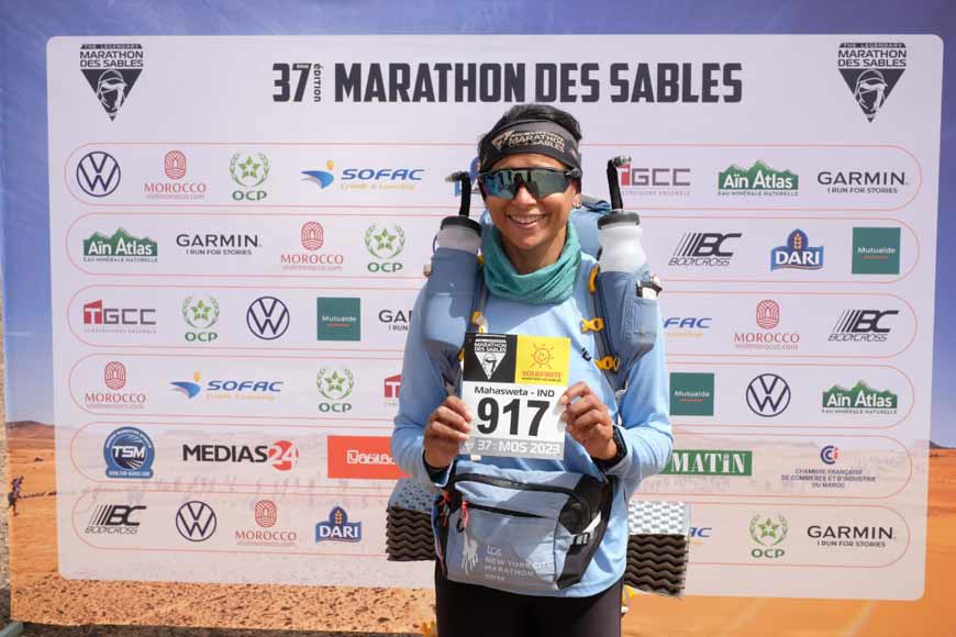 Mahasweta Ghosh: First Indian woman to complete world’s toughest ultra-marathon across Sahara