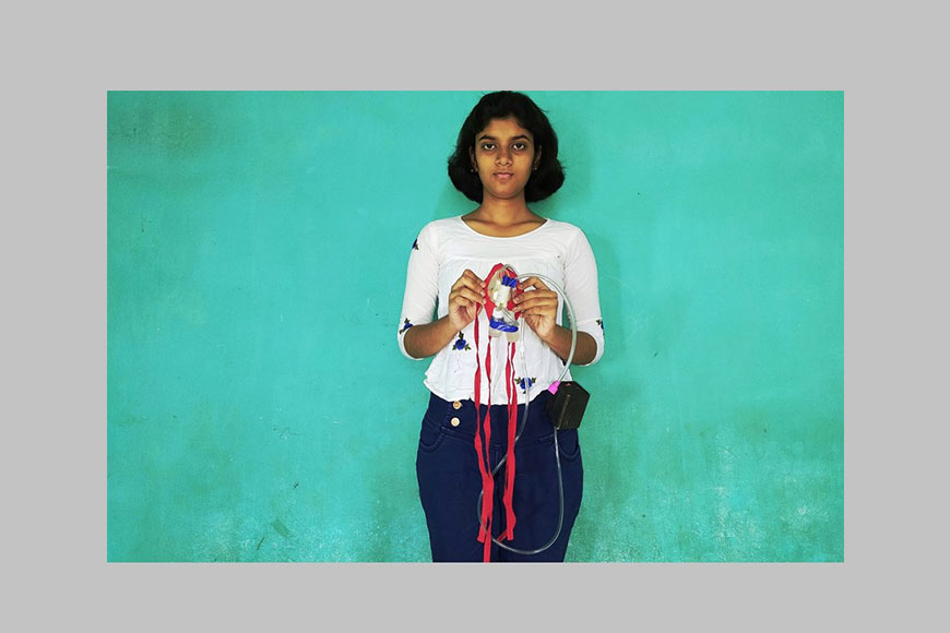 Bengal school-girl’s virus-killing mask wins National Award