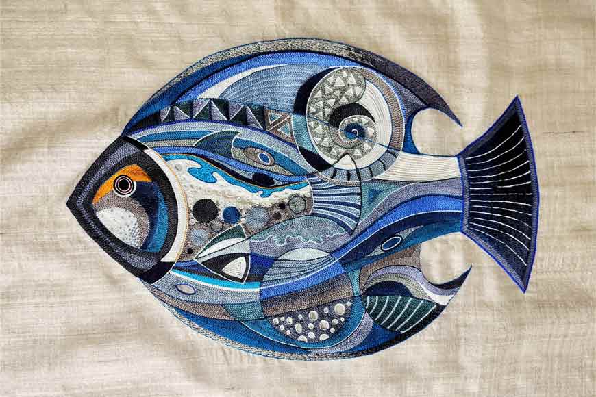 Spirituality through embroidery, a Kolkata designer’s lockdown journey