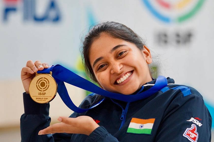 Bengal's Mehuli Ghosh clinches gold in 37th National Games - Times of India