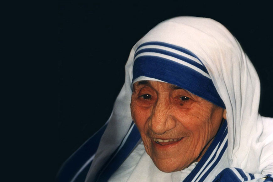 If you can’t feed a hundred people, then feed just one. Tribute to Mother Teresa