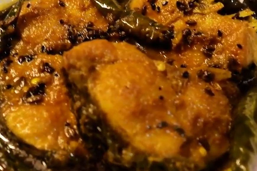 Panchphoran Rui recipe from Jorasanko Thakurbari’s kitchen