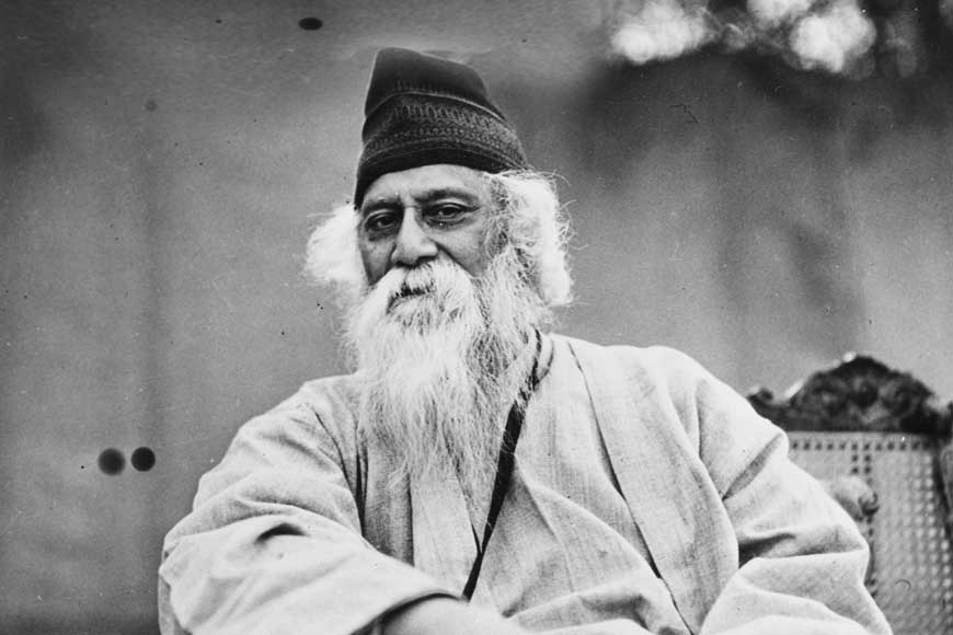 What did Tagore write after his dear son died in a cholera epidemic?