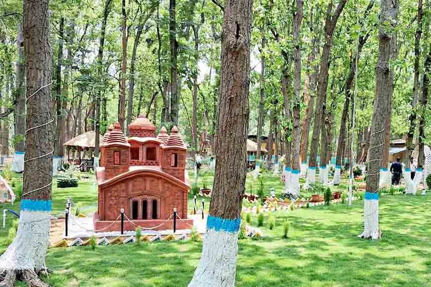 Children’s park amid Sal forest built by the Panchet Forest Division
