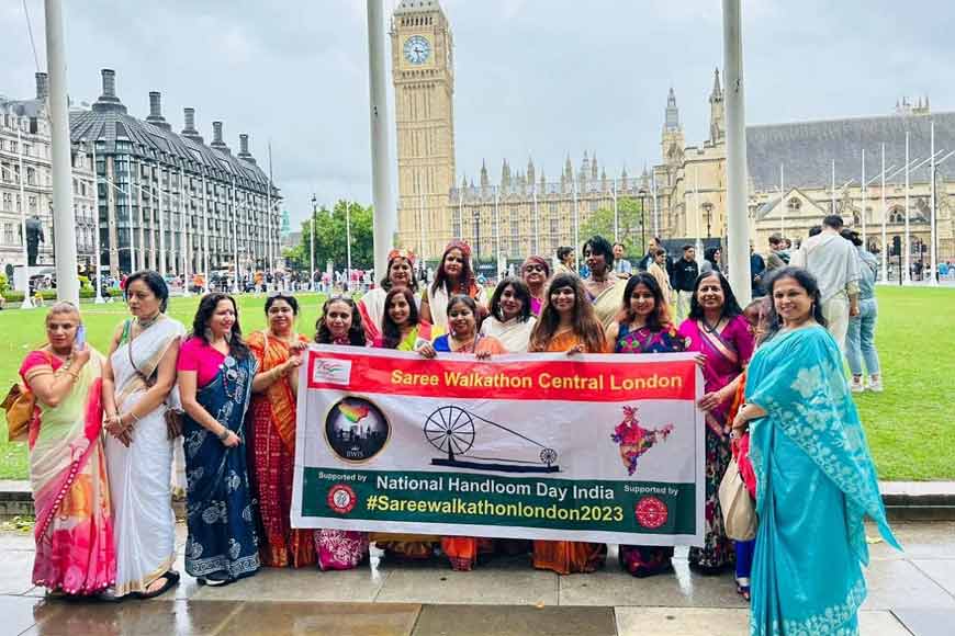 UK-based women’s group set for a Saree Walkathon on National Handloom Day – GetBengal story
