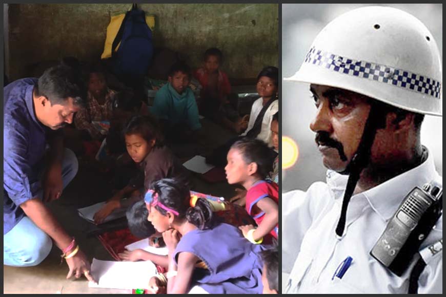 KP constable Arup Mukherjee called ‘Shobor Pita’ for supporting Purulia’s Shobor children