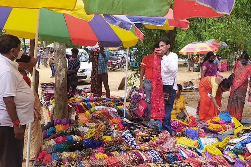 Sonajhurir Haat, Santiniketan, reopens its golden doors