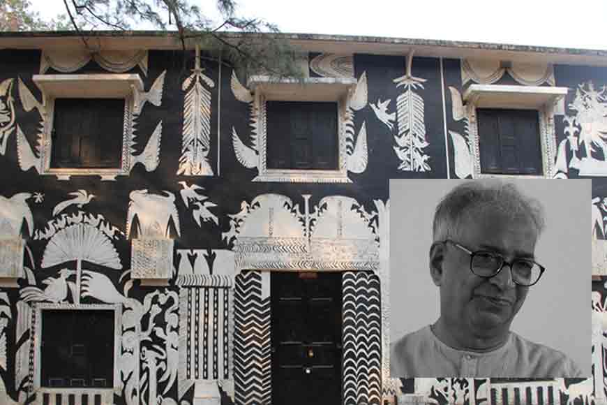 Grand murals of K.G. Subramanyan at Kala Bhavan