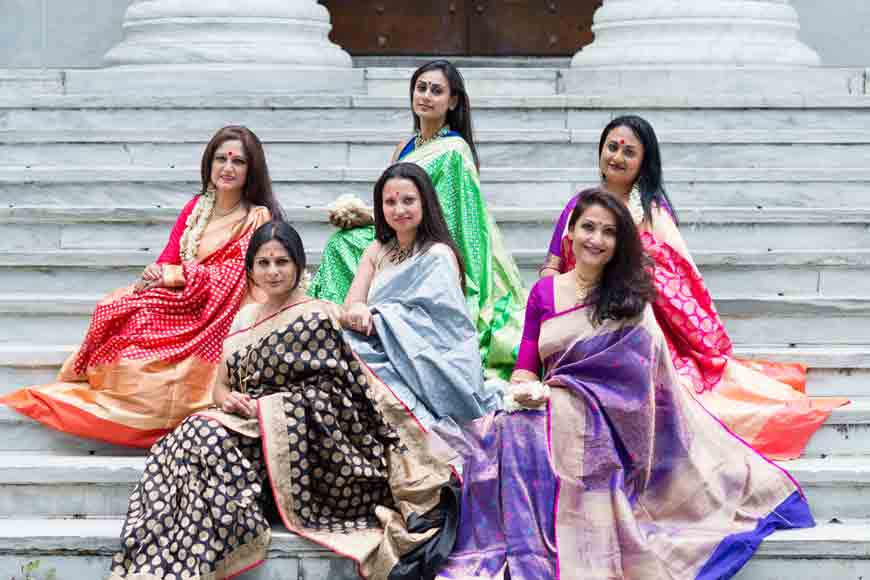 USA based designer Shumona in Kolkata with her trunk show