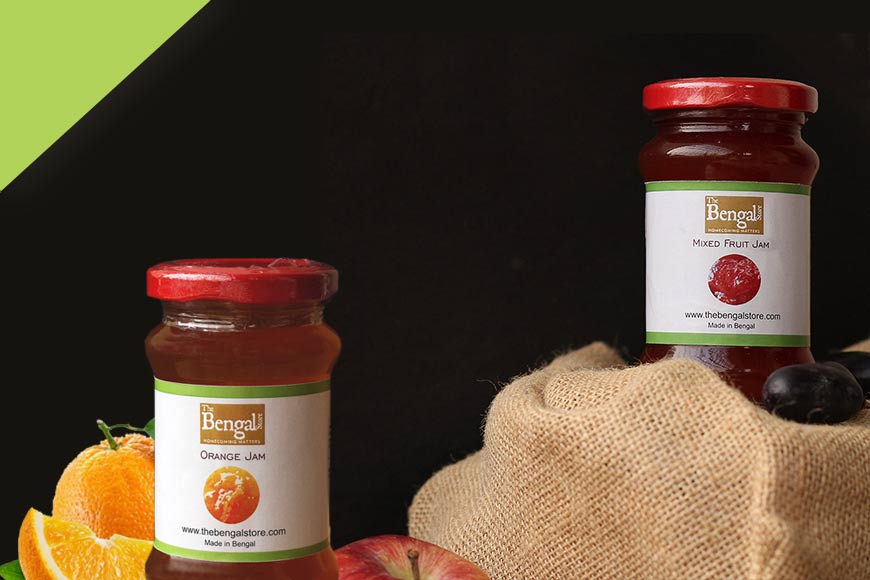 All the goodness of fresh fruits in our mixed fruit jam