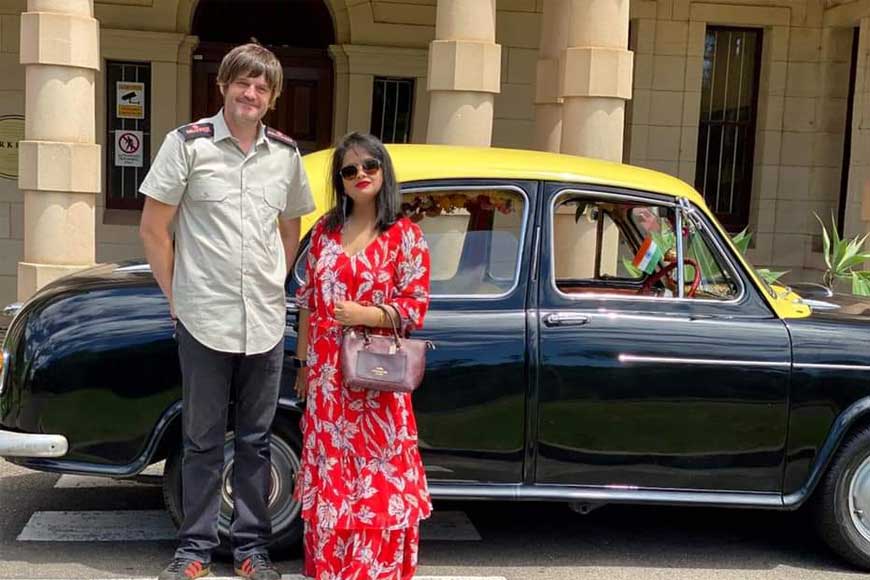 Kolkata’s Heritage Ambassador Taxi now on Sydney Streets!