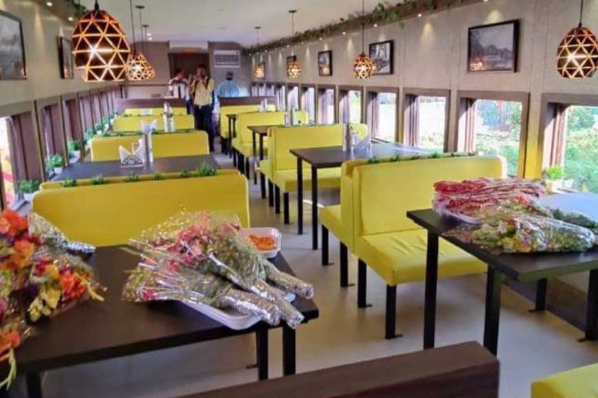 Railway coach at New Jalpaiguri gets an áppetizing’ makeover