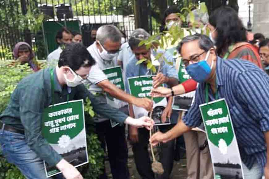 Tree plantation drive for a greener Maidan