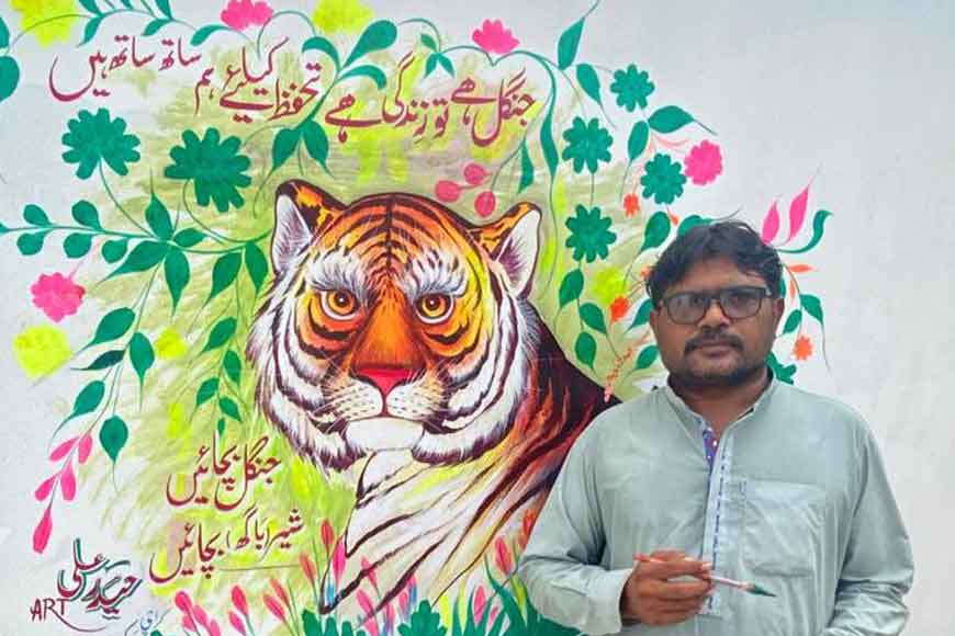 ‘Truck Art’ to be used to ‘Save Tigers’ of Sundarbans: Famous Pakistani Truck Artist joins