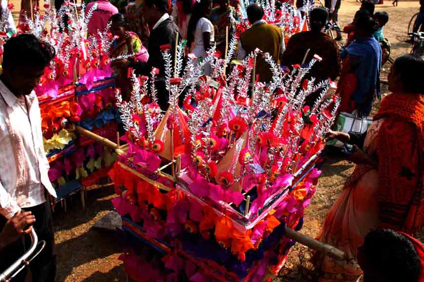 Tusu on Makar Sankranti is a vibrant tribal festival of Bengal