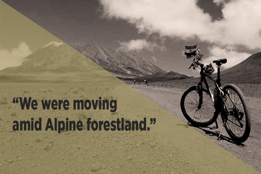 Treeman Diaries: Cycling to the top of ‘Chander Pahar’