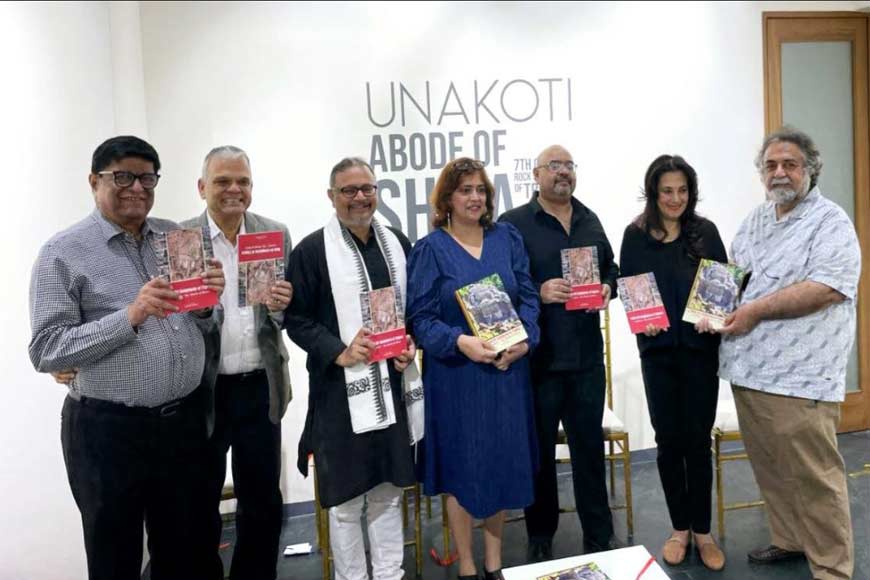 Book on ‘One Less-than-a-crore Rock carvings of Unakoti’ released – GetBengal story