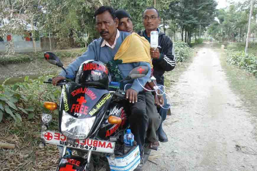 ‘Ambulance Dada’ Karimul donates money of biopic to build bridge