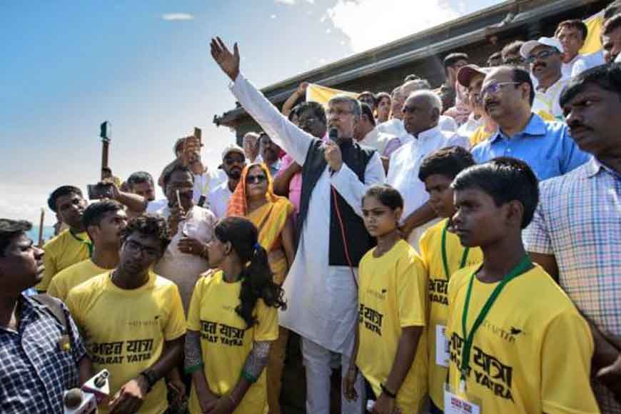 Nobel laureate Satyarthi’s march reaches Bengal