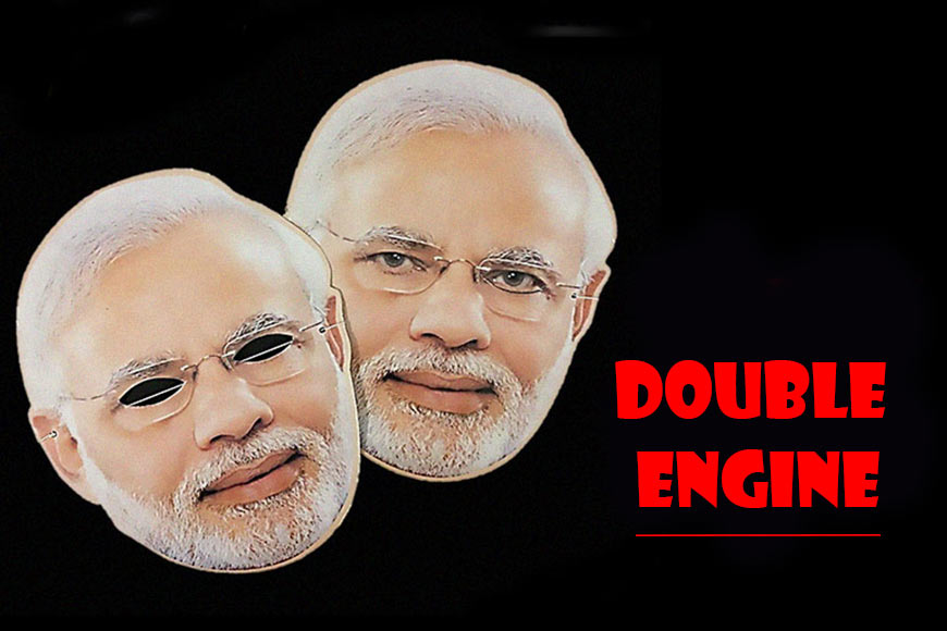 ‘Double engine’: Has Modi forgotten how his own party was born?