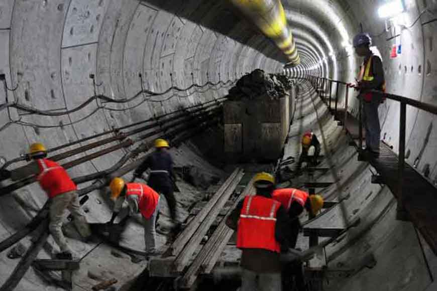 Metro to run below the Ganges in another two-and-a-half years time