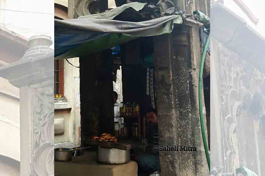 Kolkata’s heritage gate built by Dhaka’s Nawab is now a litti- tea stall!