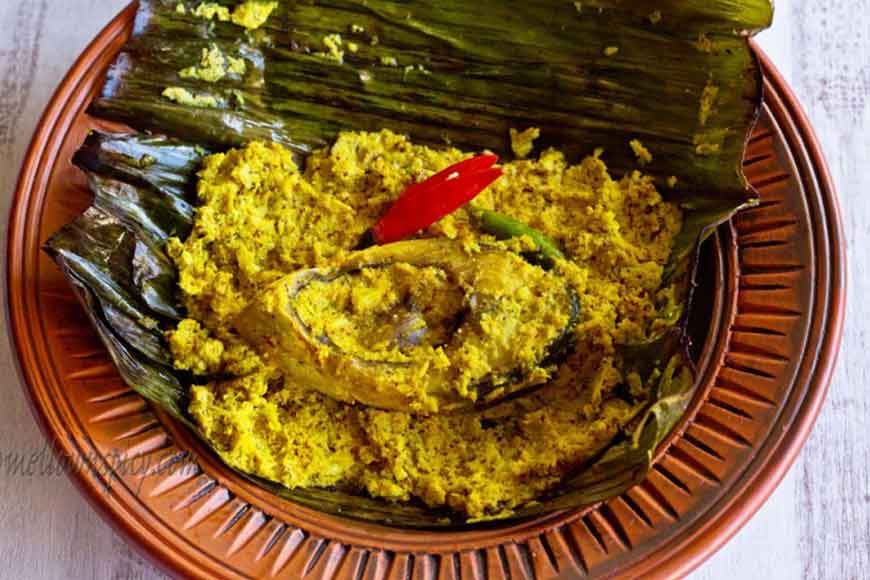 With the monsoon still hovering, try some Ilish Paturi