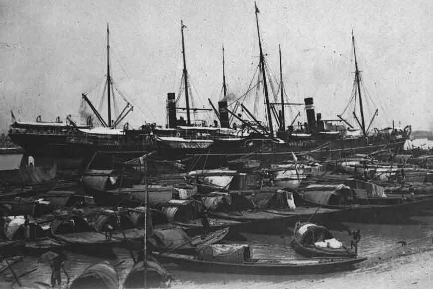 The oldest port of India, Kolkata Port