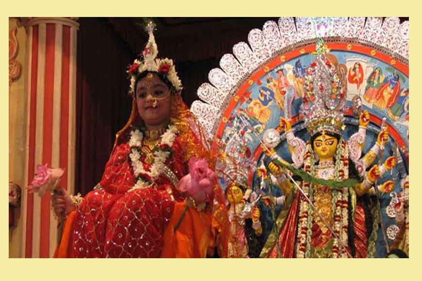 When Religion Unites: Dutta Bari worships Muslim girl as Maa Durga