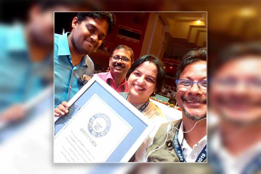 Kolkata students create Guinness World Records by making world’s largest spectroscope