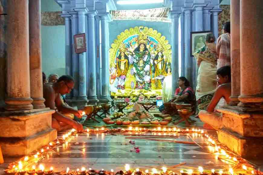 More than a 300-year-old Chandannagar’s Mondal Bari Puja