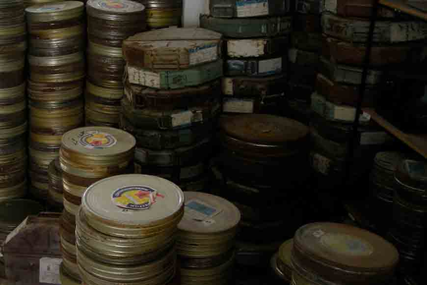 Why is state government auctioning old film reels?